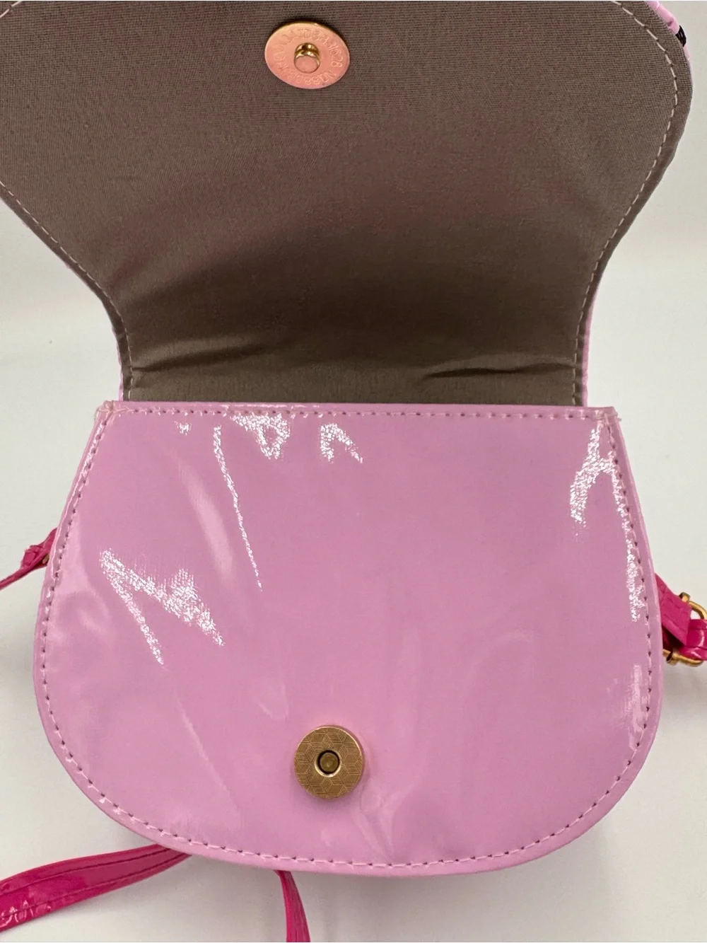 Pink Hello Kitty Style Quilt Stitched Top-handle / Crossbody Bag NWOT